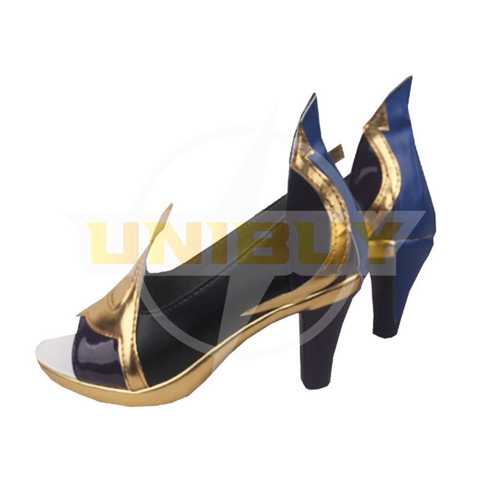 Genshin Impact Yelan Shoes Cosplay Women Boots Unibuy