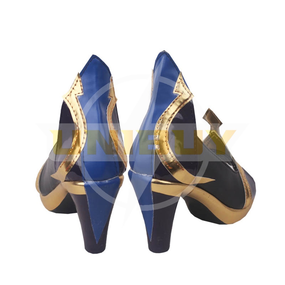 Genshin Impact Yelan Shoes Cosplay Women Boots Unibuy