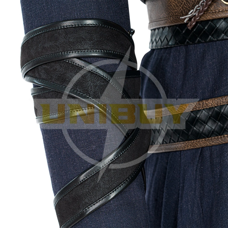 Evil Doctor Strange Costume Cosplay Suit in the Multiverse of Madness Blue Ver Unibuy