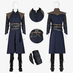 Evil Doctor Strange Costume Cosplay Suit in the Multiverse of Madness Blue Ver Unibuy