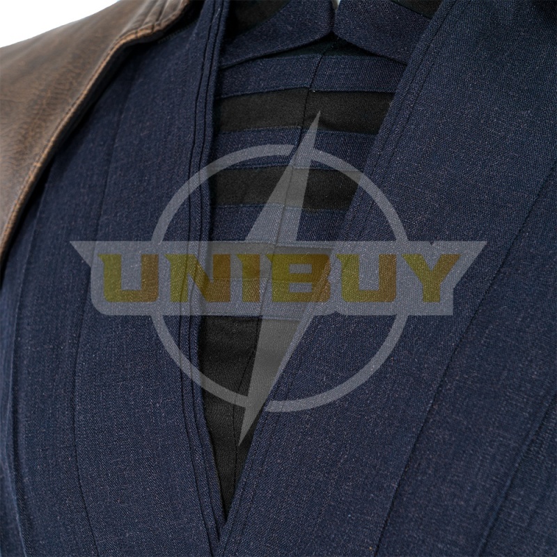 Evil Doctor Strange Costume Cosplay Suit in the Multiverse of Madness Blue Ver Unibuy