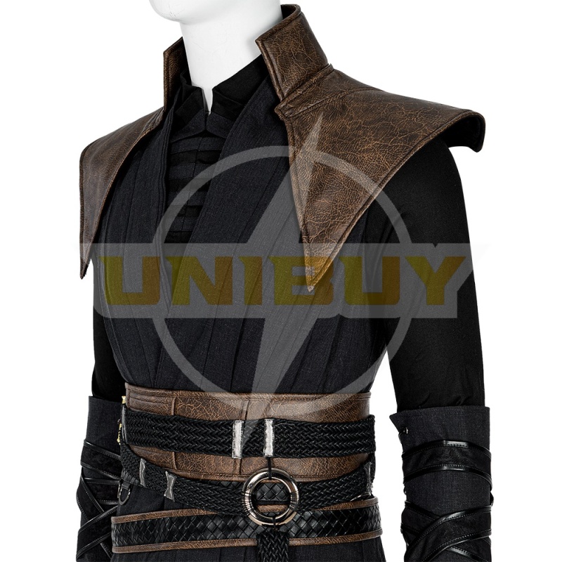 Evil Doctor Strange Costume Cosplay Suit in the Multiverse of Madness Black Ver Unibuy