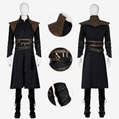 Evil Doctor Strange Costume Cosplay Suit in the Multiverse of Madness Black Ver Unibuy