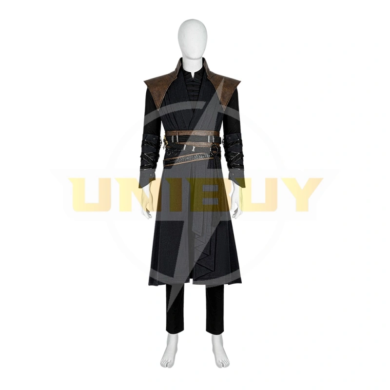 Evil Doctor Strange Costume Cosplay Suit in the Multiverse of Madness Black Ver Unibuy