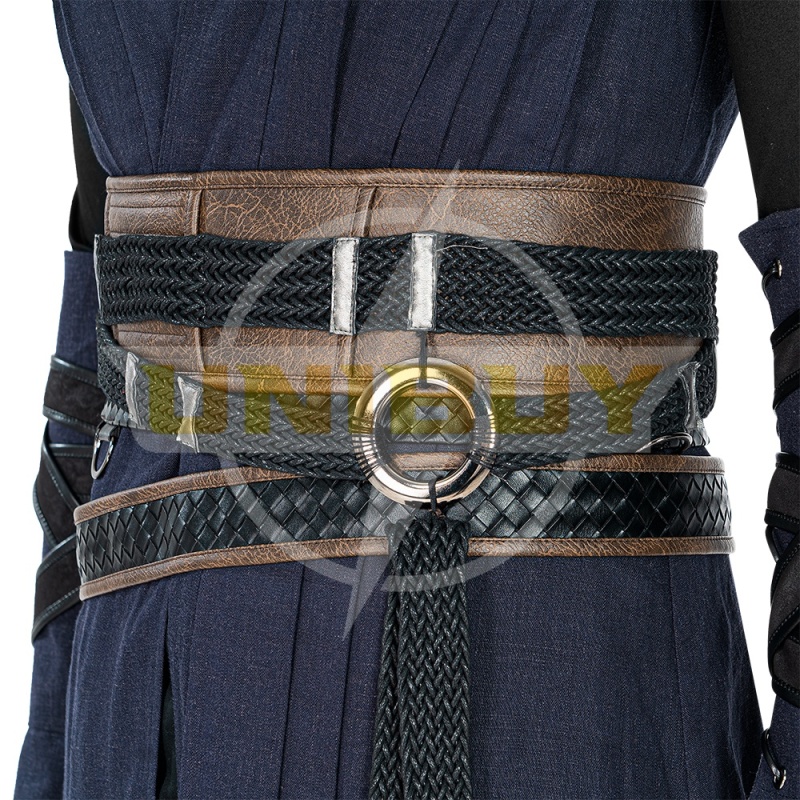 Evil Doctor Strange Costume Cosplay Suit in the Multiverse of Madness Blue Ver Unibuy