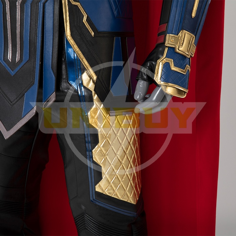 Thor 4 Costume Cosplay Suit Love and Thunder Outfit with Cloak Ver.1 Unibuy