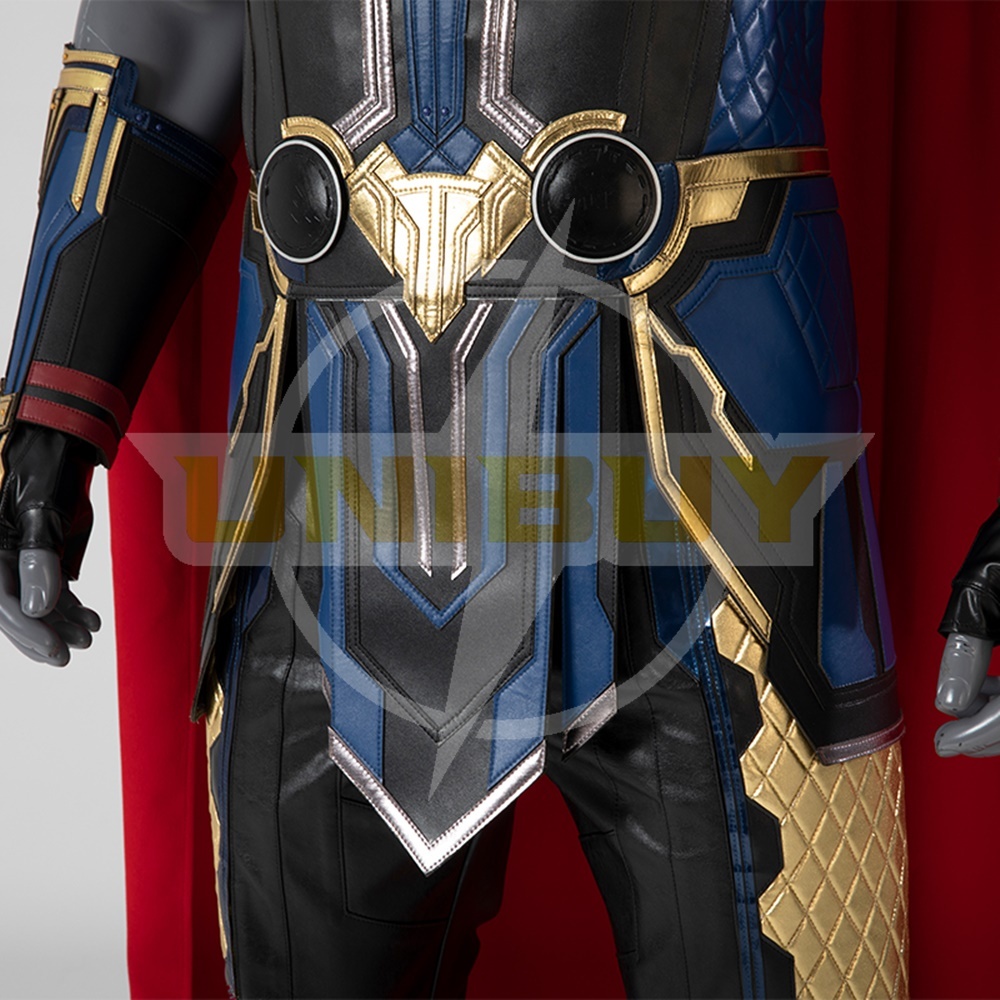 Thor 4 Costume Cosplay Suit Love and Thunder Outfit with Cloak Ver.1 Unibuy
