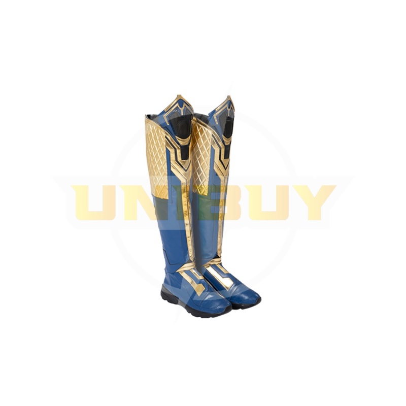 Thor 4 Cosplay Shoes Men Boots Love and Thunder Blue Unibuy