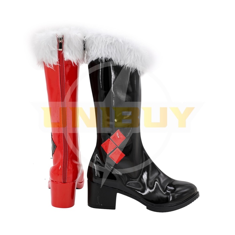 Harley Quinn Shoes Cosplay Women Boots Holiday Special Batman Unibuy