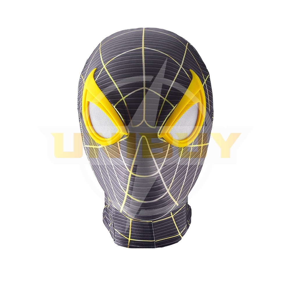 Spider-man PS5 Costume Cosplay Miles Morales Unlocking Golden Suit Bodysuit For Men Kids Unibuy
