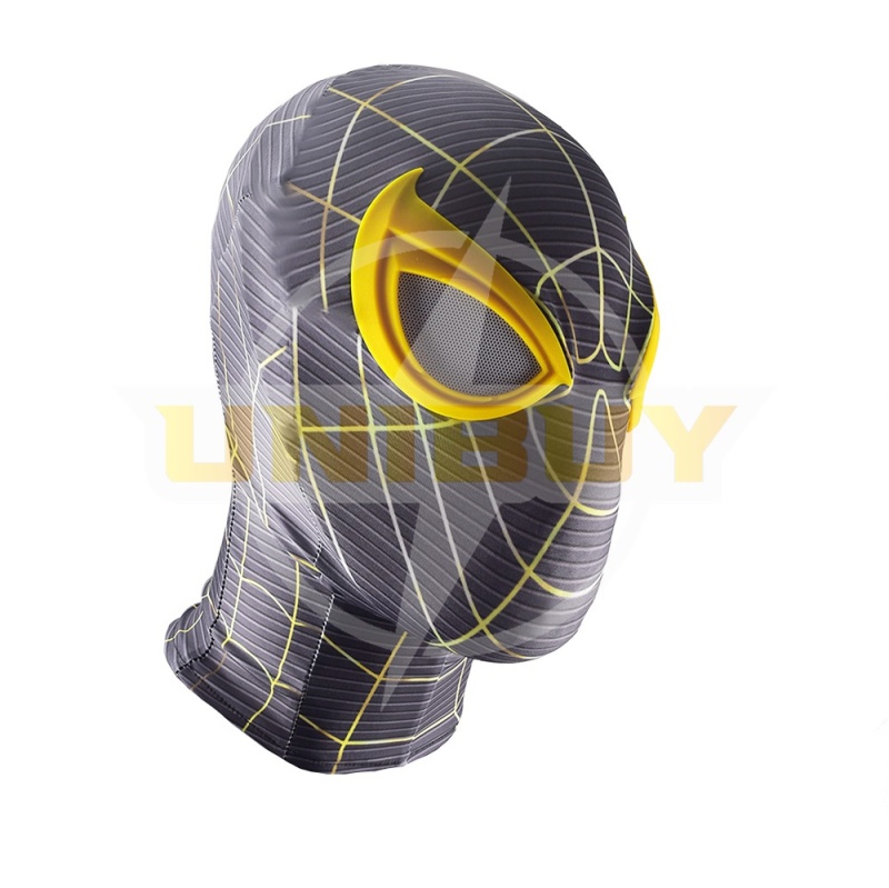 Spider-man PS5 Costume Cosplay Miles Morales Unlocking Golden Suit Bodysuit For Men Kids Unibuy