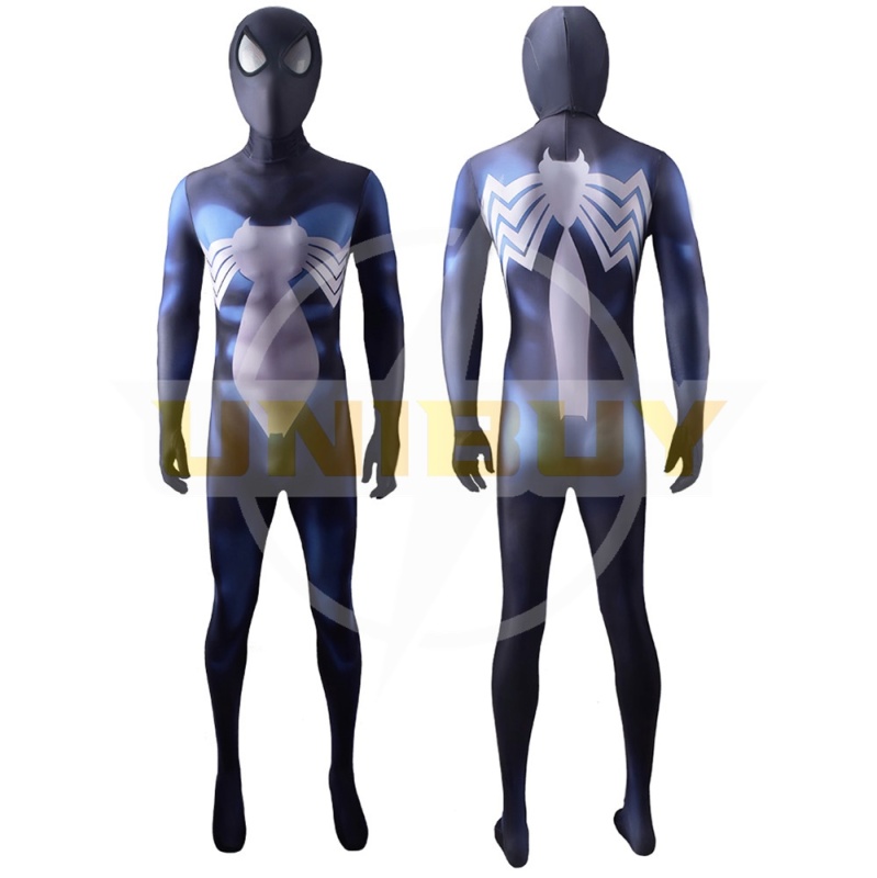 Venom Spider Man Costume Cosplay Blue Symbiote Jumpsuit Bodysuit Unibuy