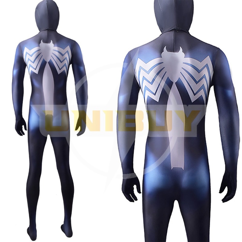 Venom Spider Man Costume Cosplay Blue Symbiote Jumpsuit Bodysuit Unibuy