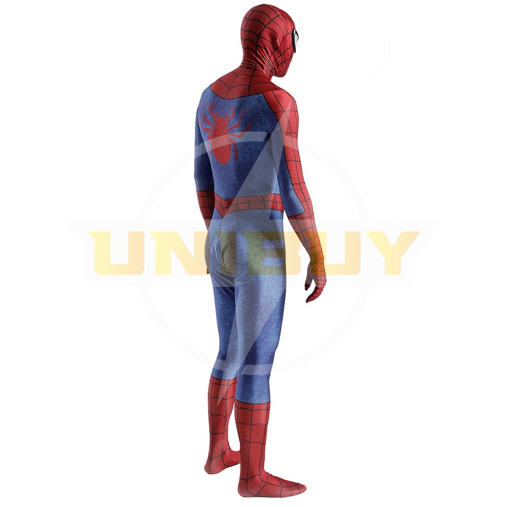 Spider-Man Costume Cosplay Suit Peter Parker Bodysuit For Men Kids Unibuy