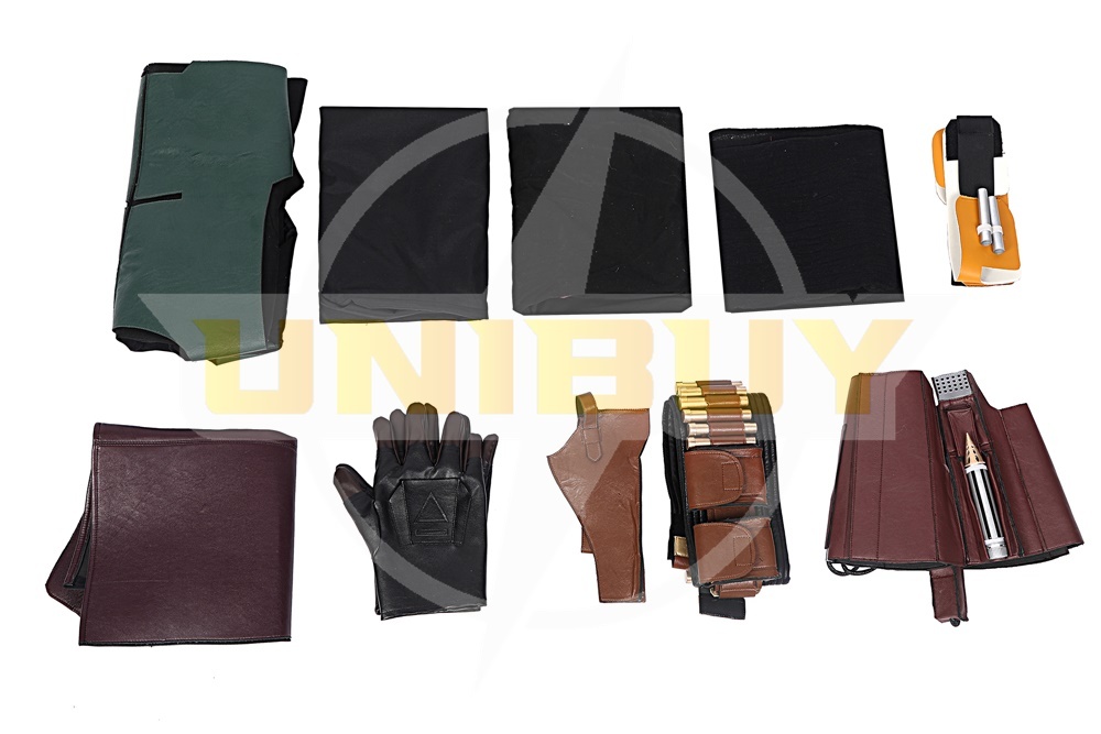 Boba Fett Costume Cosplay Suit The Book of Boba Fett Unibuy