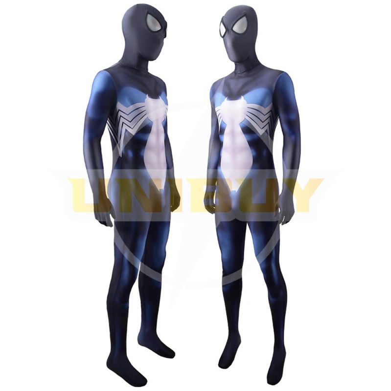 Venom Spider Man Costume Cosplay Blue Symbiote Jumpsuit Bodysuit Unibuy