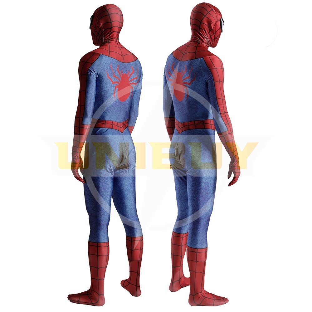 Spider-Man Costume Cosplay Suit Peter Parker Bodysuit For Men Kids Unibuy