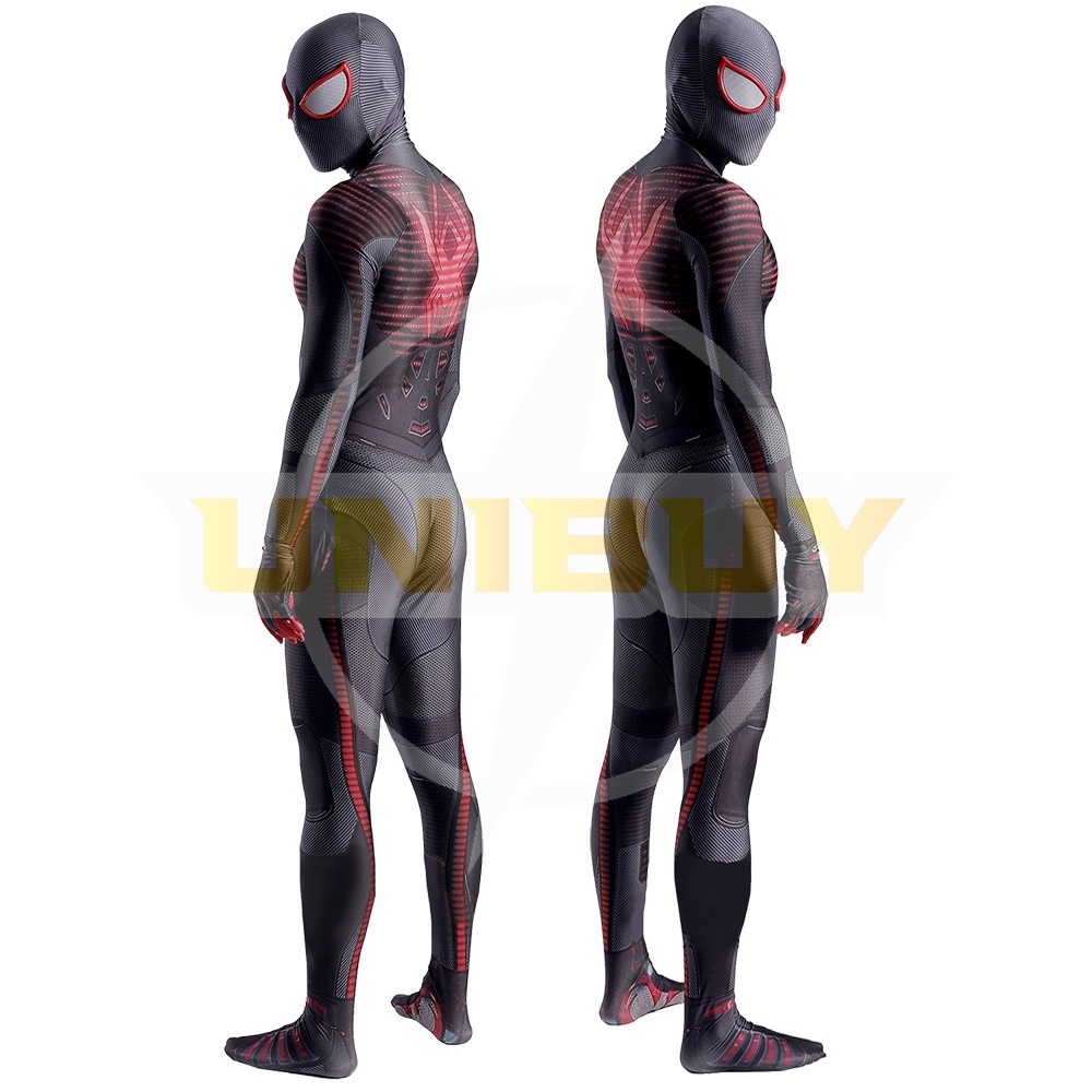 Spider-man PS5 Miles Morales Suit Costume Cosplay Bodysuit For Men Kids Unibuy