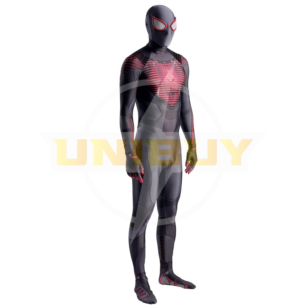 Spider-man PS5 Miles Morales Suit Costume Cosplay Bodysuit For Men Kids Unibuy