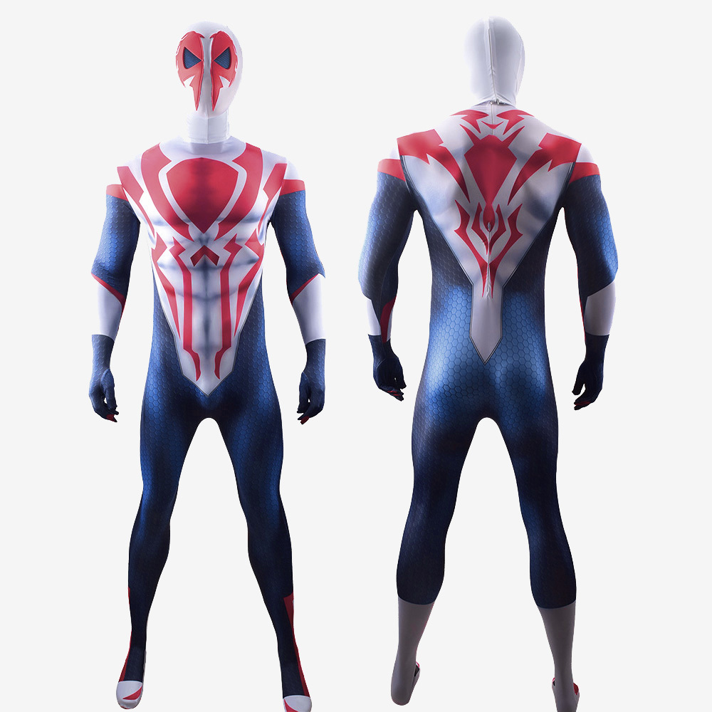 Spider Man PS4 2099 Suit Cosplay Costume For Kids Adult Unibuy