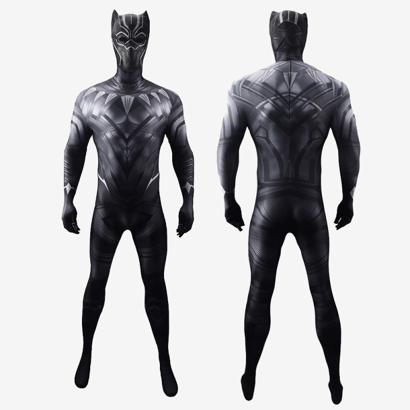 Black Panther 2 T'Challa Costume Cosplay Jumpsuit Bodysuit Unibuy