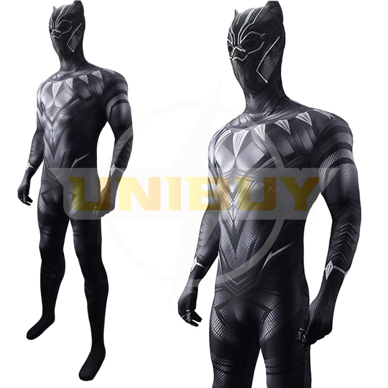 Black Panther 2 T'Challa Costume Cosplay Jumpsuit Bodysuit Unibuy