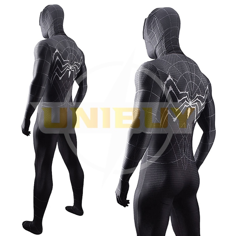 Venom Spider Man Costume Cosplay Black Symbiote Jumpsuit Bodysuit Unibuy