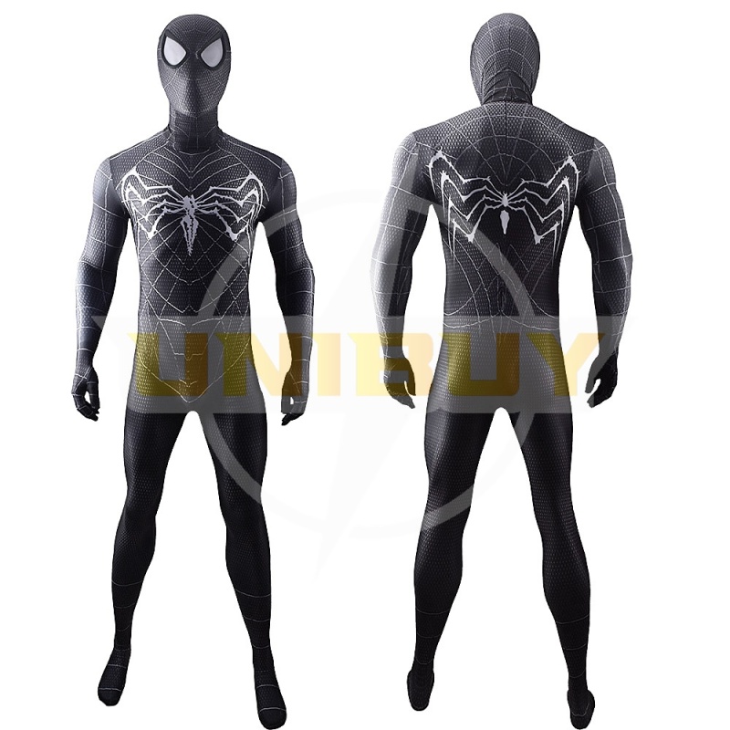 Venom Spider Man Costume Cosplay Black Symbiote Jumpsuit Bodysuit Unibuy