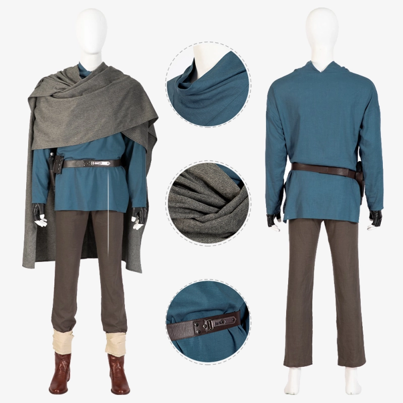 Obi-Wan Kenobi 2022 Costume Cosplay Suit Blue Ver. Unibuy