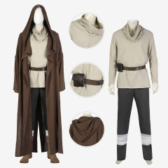 Obi-Wan Kenobi 2022 Costume Cosplay Suit Star Wars Ver.2 Unibuy