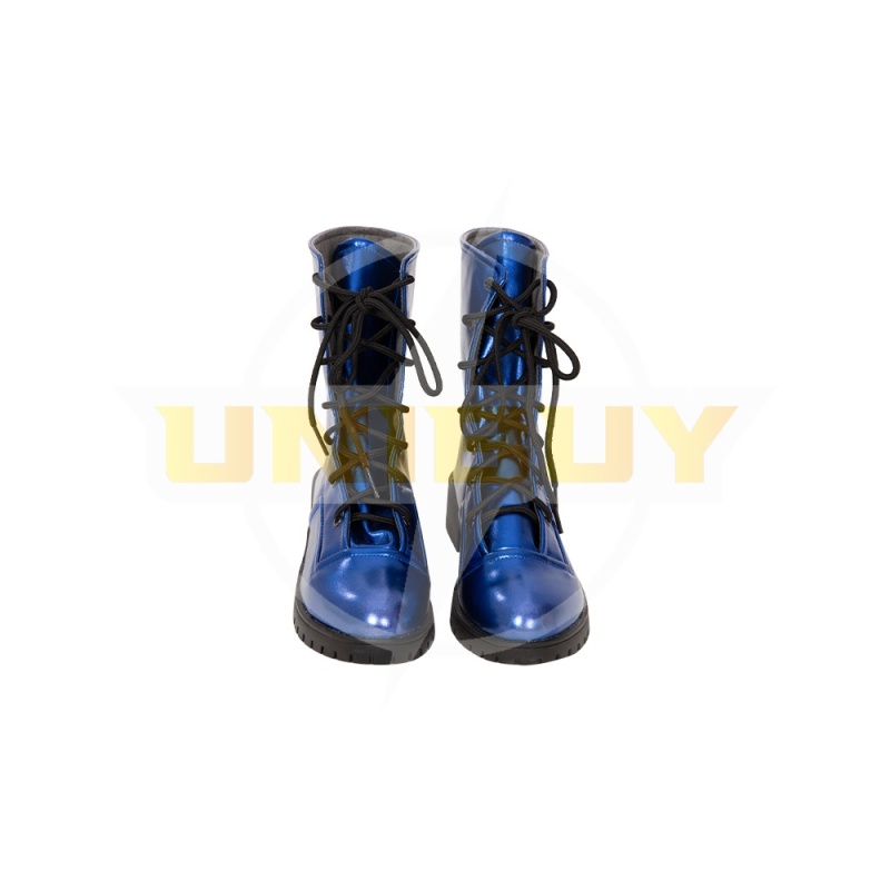 Ms Marvel Cosplay Shoes Women Boots Kamala Khan Blue Ver. Unibuy