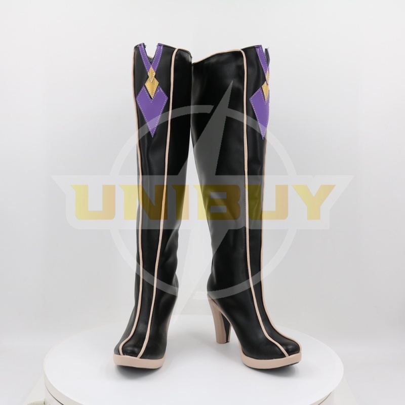 Genshin Impact Lyudmila Shoes Cosplay Women Boots Unibuy