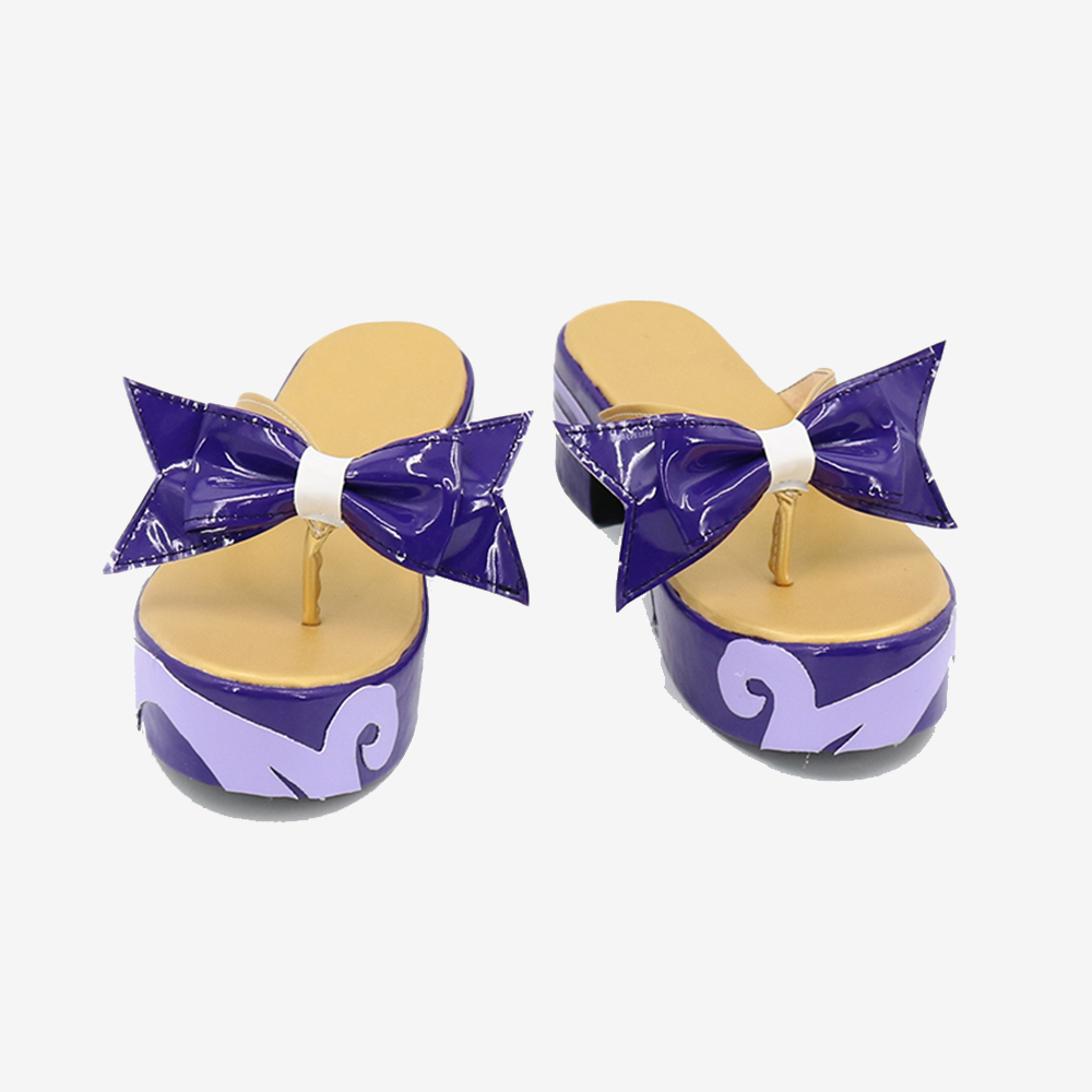 Genshin Impact Sangonomiya Kokomi Shoes Cosplay Women Boots Ver.1 Unibuy
