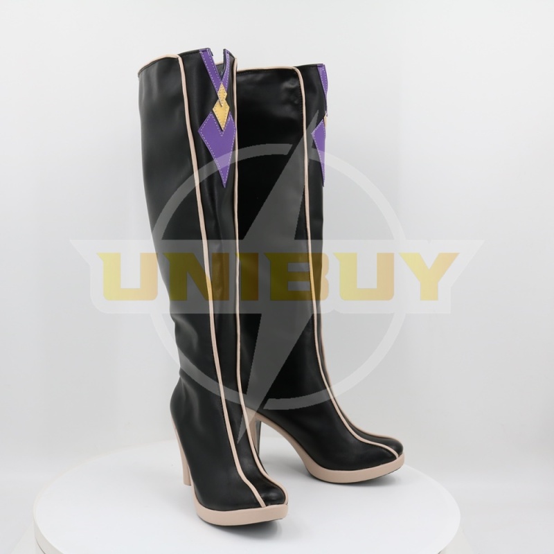 Genshin Impact Lyudmila Shoes Cosplay Women Boots Unibuy