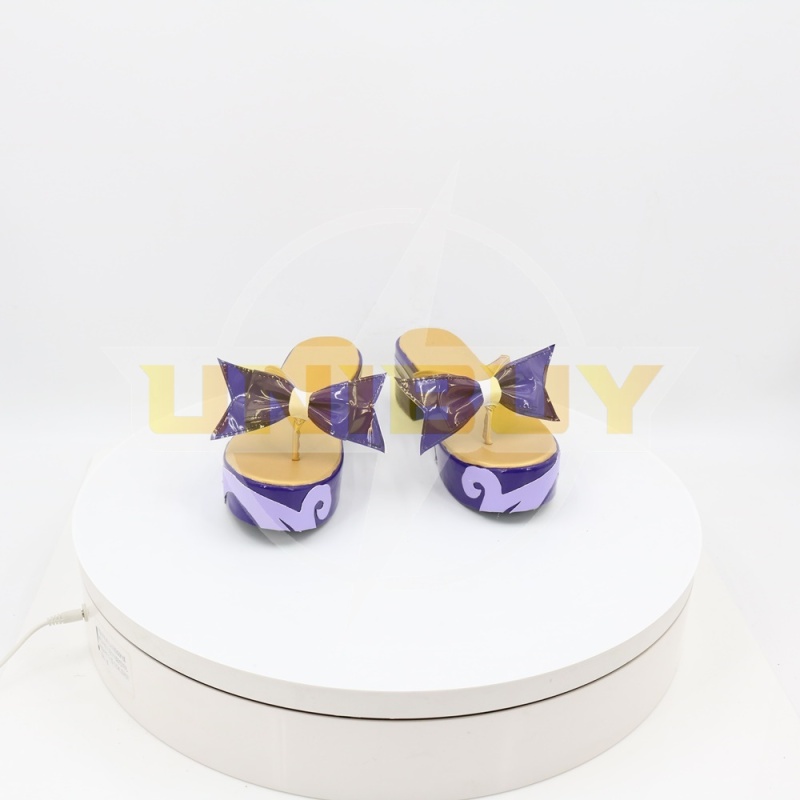 Genshin Impact Sangonomiya Kokomi Shoes Cosplay Women Boots Ver.1 Unibuy