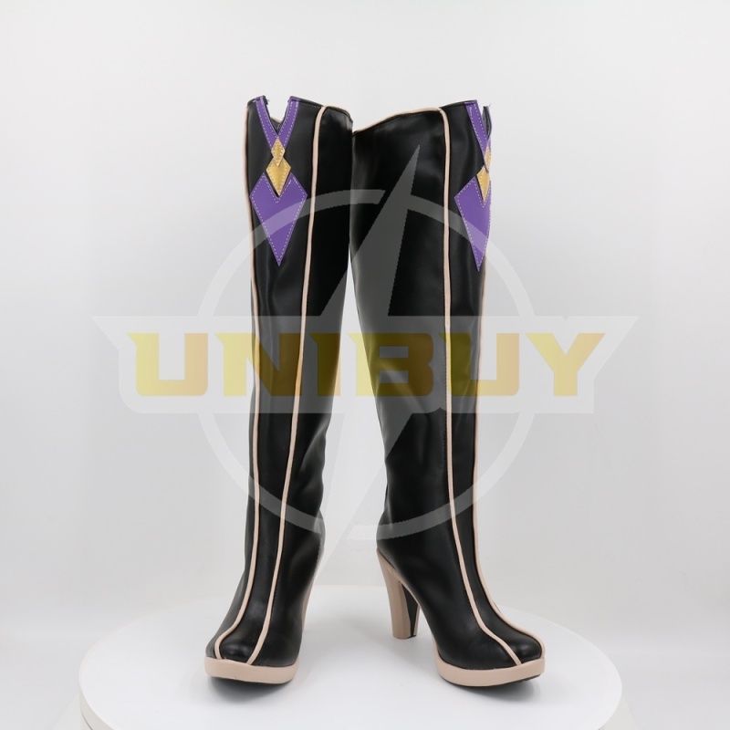 Genshin Impact Lyudmila Shoes Cosplay Women Boots Unibuy