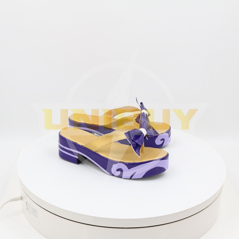 Genshin Impact Sangonomiya Kokomi Shoes Cosplay Women Boots Ver.1 Unibuy