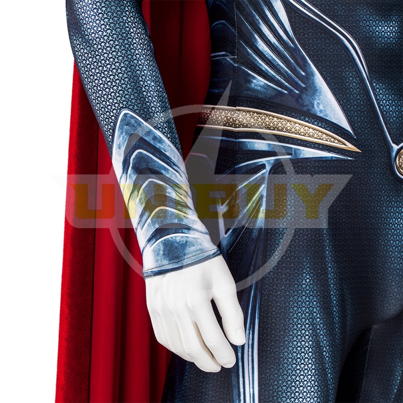 Superman Man of Steel 2 Costume Cosplay Suit Clark Kent Jumpsuit Unibuy