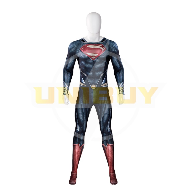 Superman Man of Steel 2 Costume Cosplay Suit Clark Kent Jumpsuit Unibuy