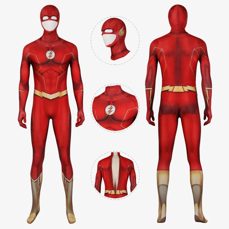 The Flash Season 8 Costume Cosplay Suit Barry Allen Outfit Unibuy