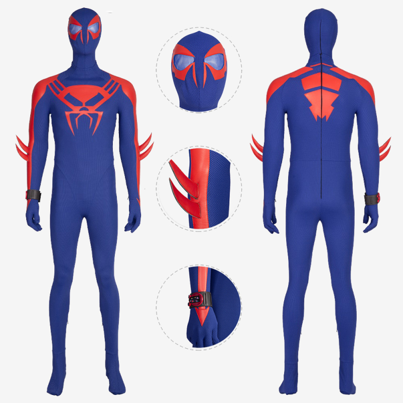 Spider-Man 2099 Costume Cosplay Suit Spider-Man: Across the Spider-verse Bodysuit Unibuy