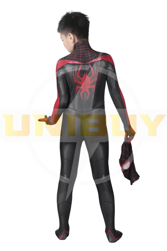 Marvel's Spider-Man: Miles Morales Costume Cosplay Kids Jumpsuit Unibuy