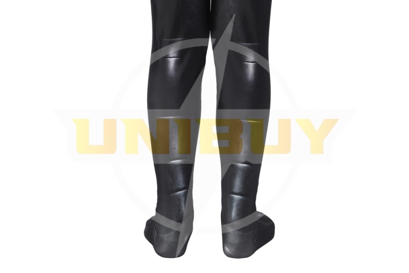 Black Adam Kids Costume Cosplay Suit Teth-Adam Jumpsuit with Cloak Unibuy