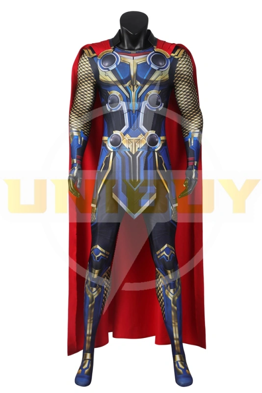 Thor: Love and Thunder Costume Cosplay Suit Jumpsuit with Cloak Unibuy