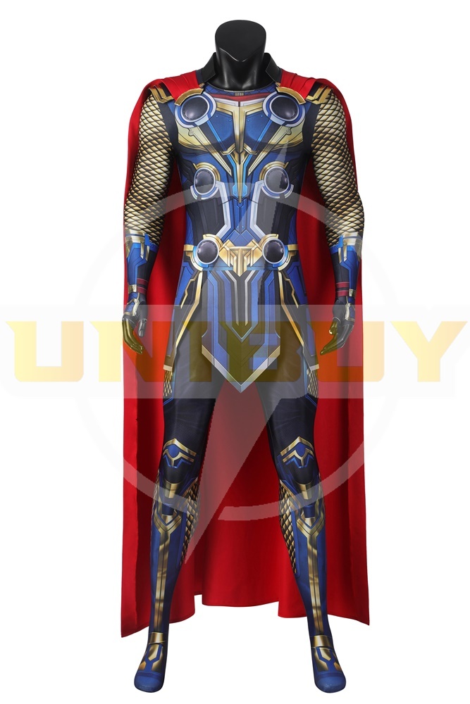 Thor: Love and Thunder Costume Cosplay Suit Jumpsuit with Cloak Unibuy