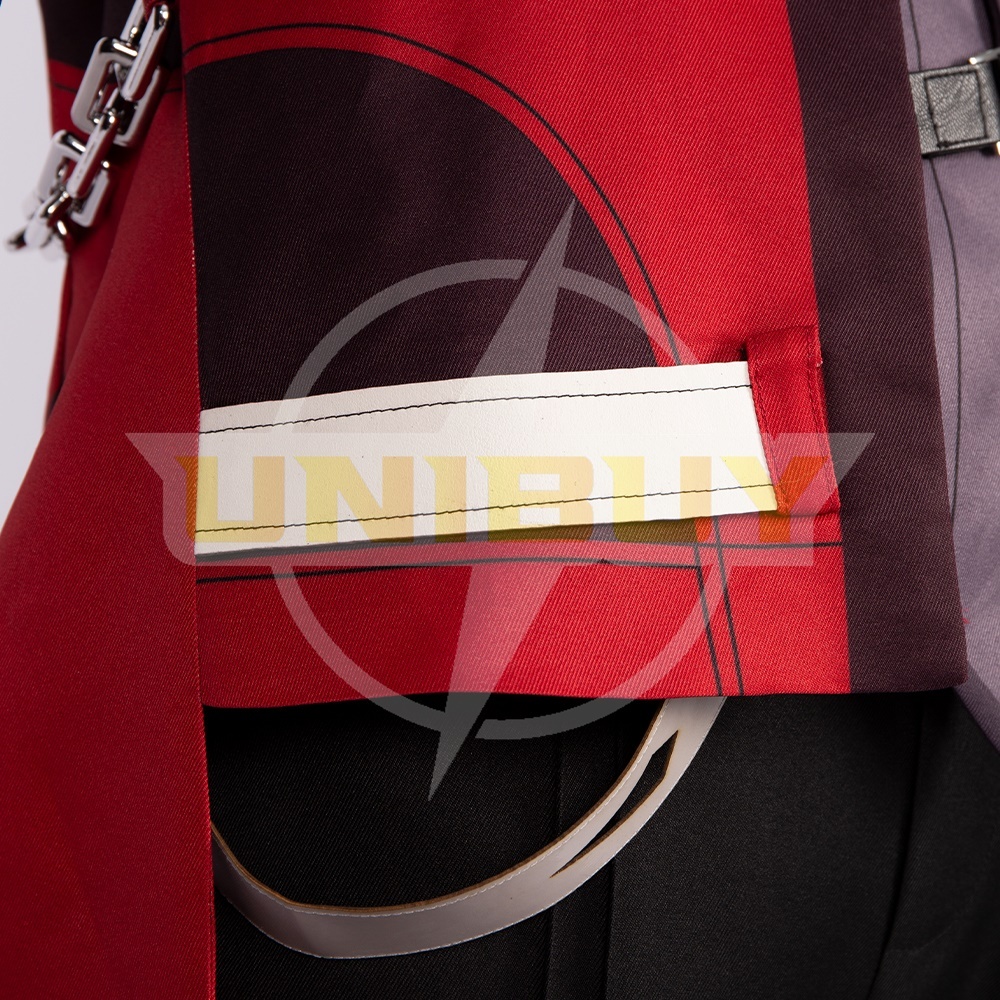 Genshin Impact Red Dead of Night Diluc Costume Cosplay Suit Unibuy