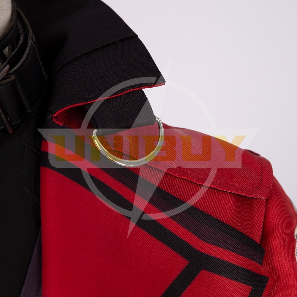 Genshin Impact Red Dead of Night Diluc Costume Cosplay Suit Unibuy