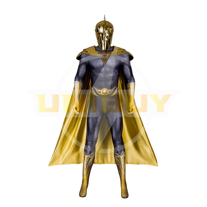 Black Adam Doctor Fate Costume Cosplay Suit with Cloak Unibuy