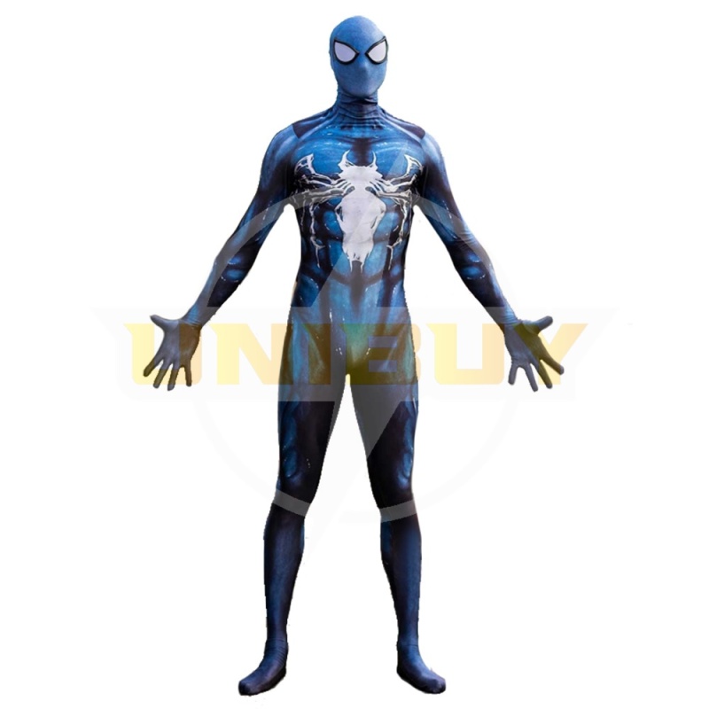 Venom Costume Cosplay Blue Symbiote Jumpsuit Bodysuit Unibuy