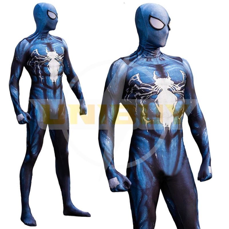 Venom Costume Cosplay Blue Symbiote Jumpsuit Bodysuit Unibuy